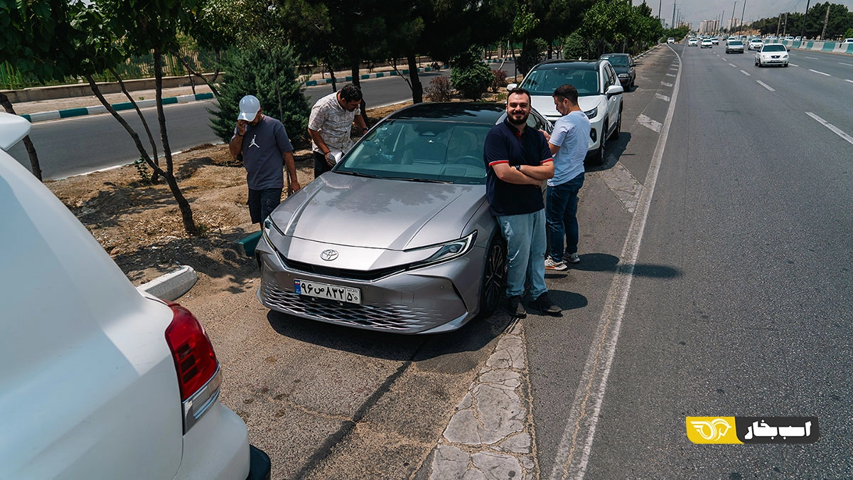 پشت صحنه اسب بخار