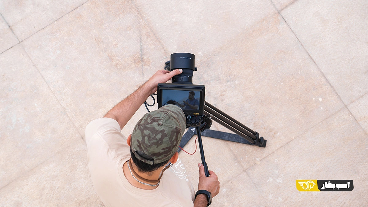 پشت صحنه اسب بخار