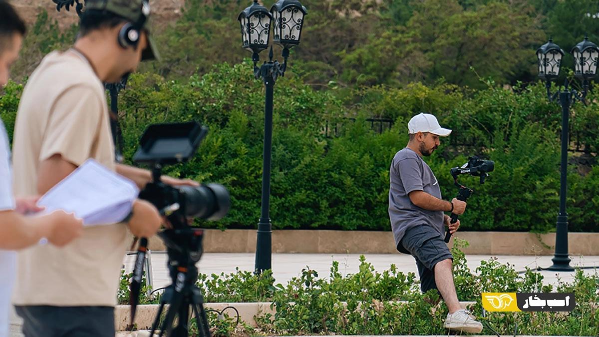 پشت صحنه اسب بخار