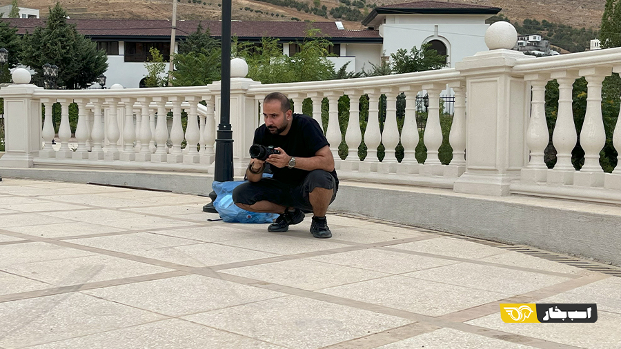 پشت صحنه اسب بخار