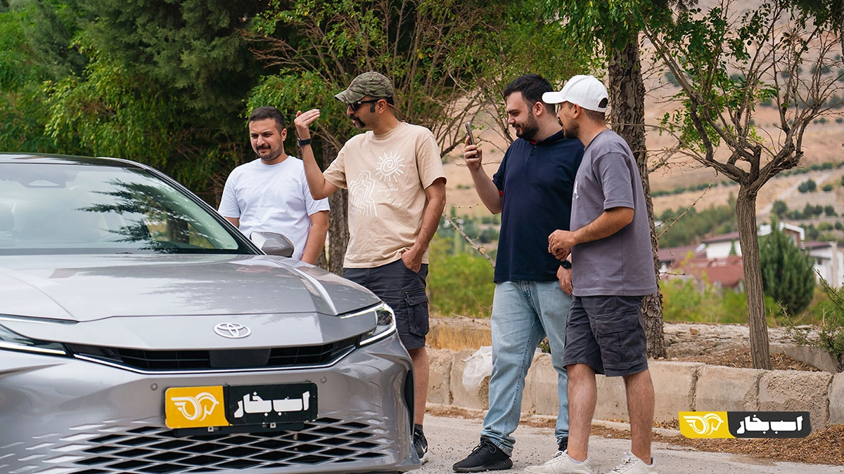 پشت صحنه اسب بخار