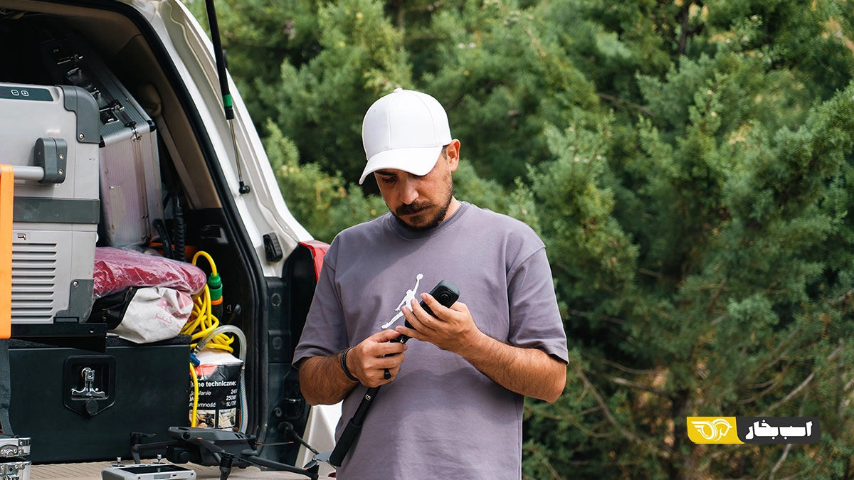 پشت صحنه اسب بخار