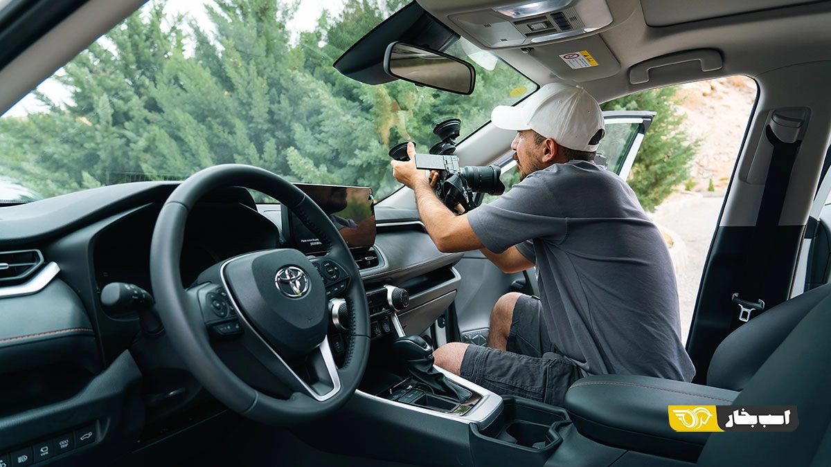 پشت صحنه اسب بخار