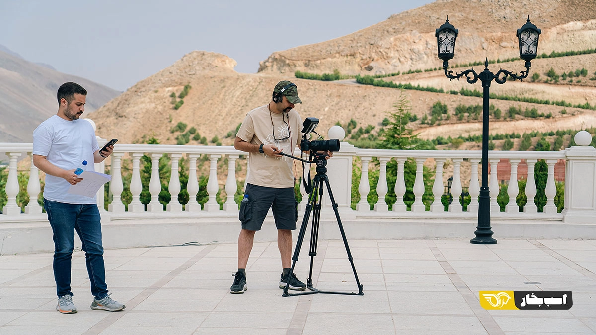 پشت صحنه اسب بخار