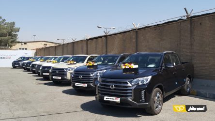 اولین سری پیکاپ های موسو گرند خان تحویل مشتریان شد