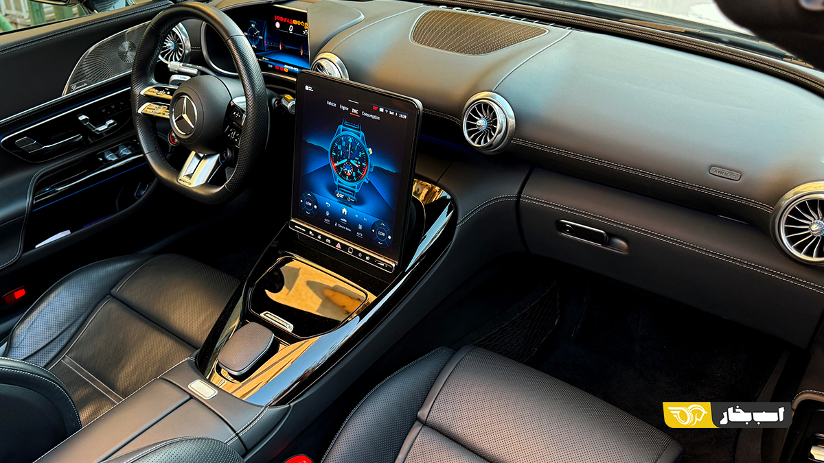کابین مرسدس SL43 AMG مدل 2025