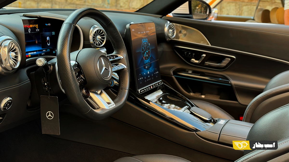 کابین مرسدس SL43 AMG مدل 2025
