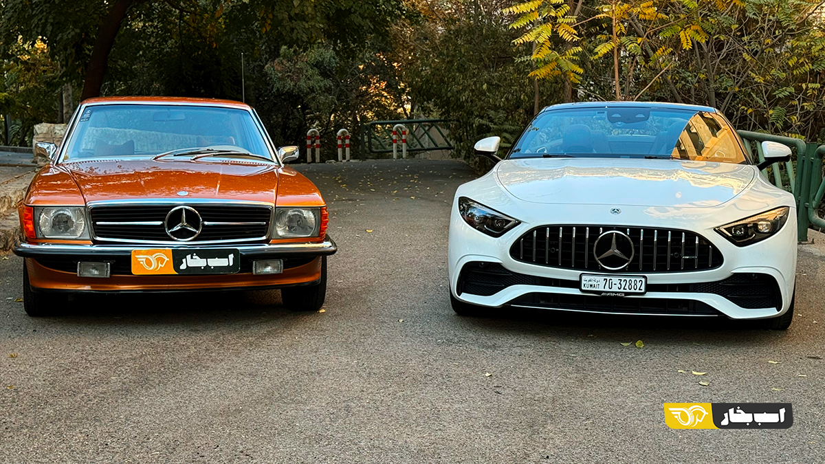مرسدس بنز SL43 AMG مدل 2025 و 350 SLC