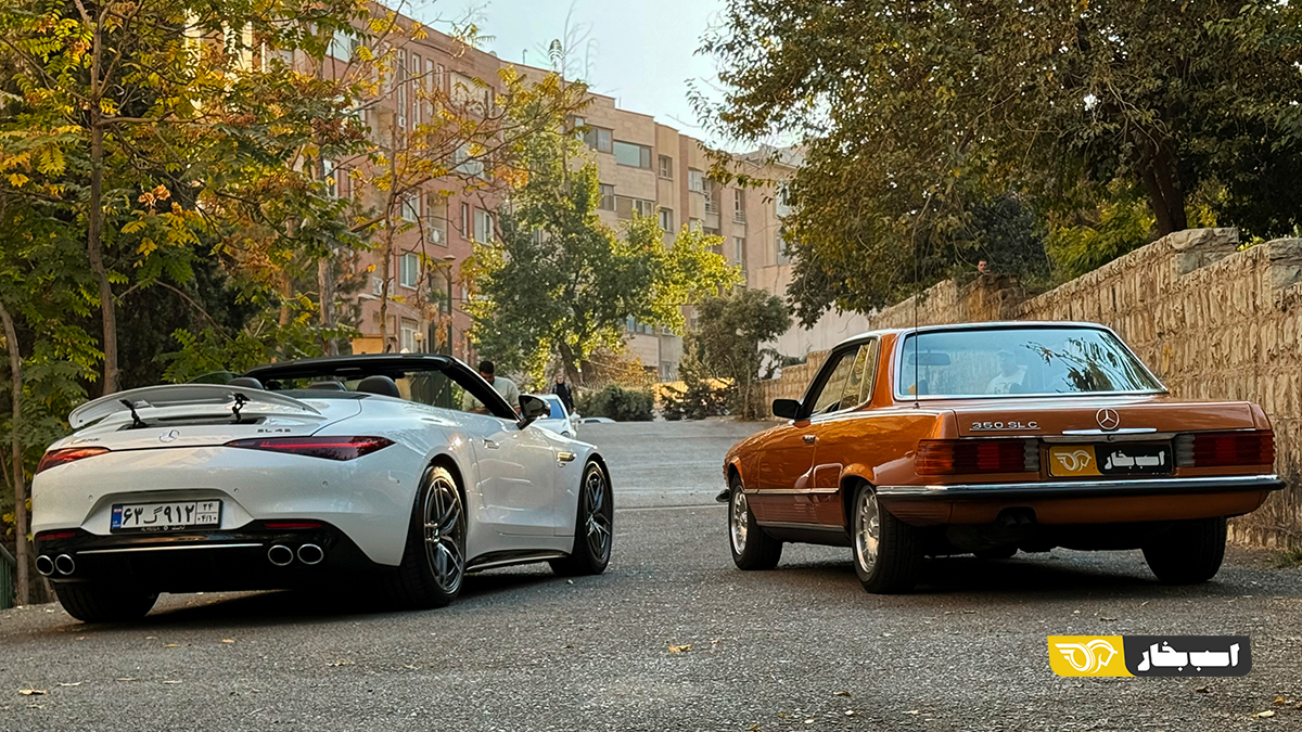 مرسدس بنز SL43 AMG مدل 2025 و 350 SLC