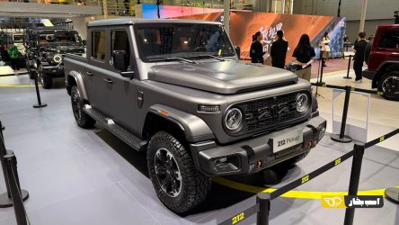 رونمایی از نسخه پیکاپ BAW 212 در نمایشگاه خودرو گوانگژو؛ جیپ گلادیاتور چینی در راه بازار