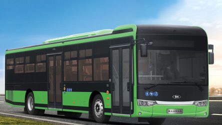 حضور گروه بهمن با اتوبوس‌های شهری و بین‌شهری در نمایشگاه حمل‌ونقل