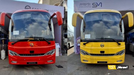 سروش موتور مبنا با دستان پر در نمایشگاه حمل‌ونقل و لجستیک