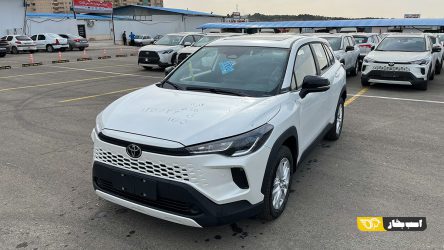 محموله کرولا کراس نیو فیس پیش از شروع عرضه به تهران رسید