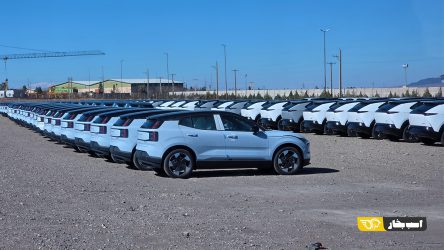 تخلیه محموله مزدا و ولوو های فروخته شده در سامانه اتونوین توسط آفتاب خودرو در گمرک