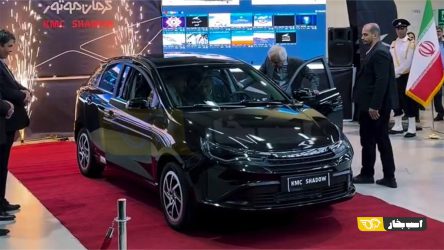 جدیدترین هاچ بک ملی ایران، کی ام سی شدو، رسماً در خط تولید قرار گرفت