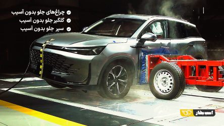 موفقیت بایک X7 دیار خودرو در آزمون برخورد جانبی مطابق الزامات UN ECE R95