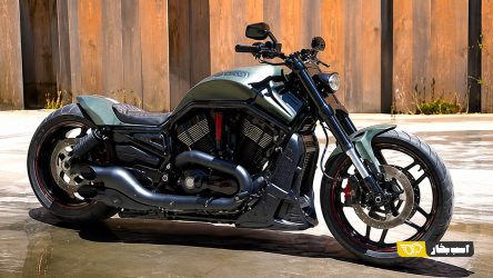 هارلی دیویدسون V-Rod 260 Army؛ وقتی یک موتور عضلانی لباس نظامی می‌پوشد