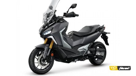 SYM ADXTG 400 مدل 2027، اسکوتر ادونچری ۳۵ اسب بخاری با سیستم Hyper-VVS و قابلیت آفرود