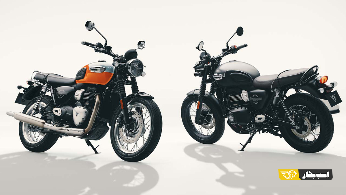 تریومف Bonneville T40 و T40 Black مدل 2027