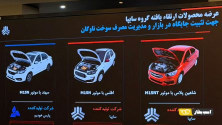 ارتقای موتور شاهین پلاس، اطلس و سهند؛ در نشست خبری سایپا مطرح شد