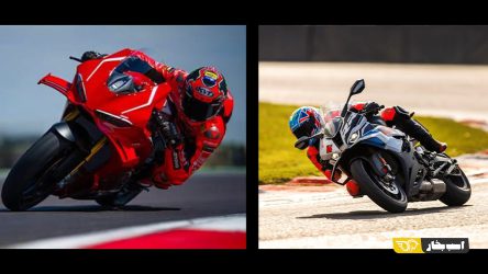 دوکاتی پانیگاله V4 R و ب‌ام‌و S1000RR؛ نبرد سرخ و آبی در دنیای سوپربایک‌ها