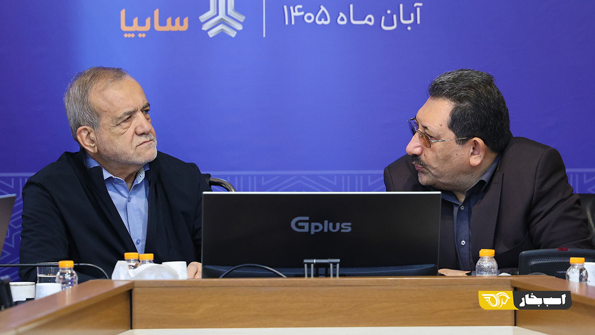 بازدید مسعود پزشکیان از سایپا